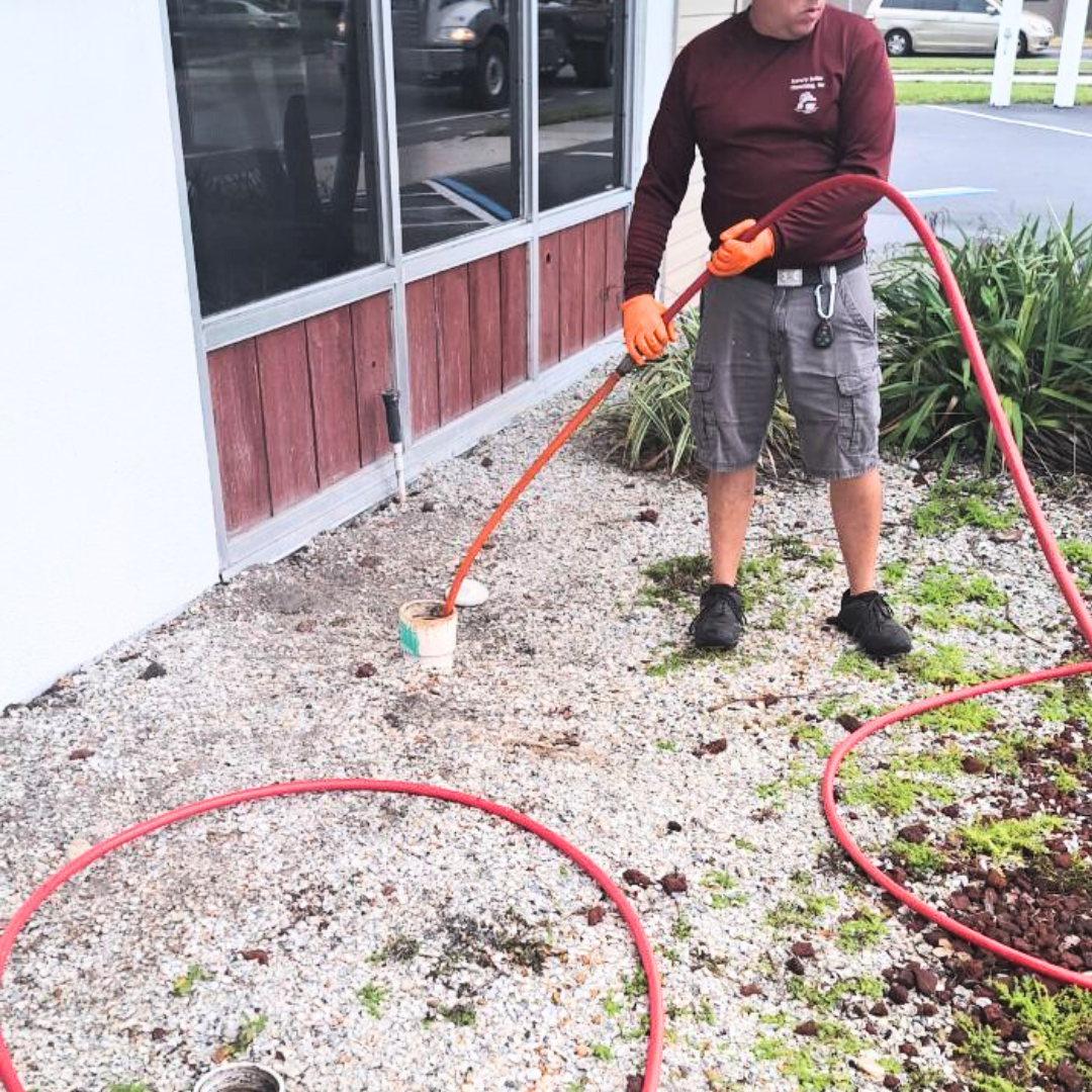 Harvey Baker Plumbing Orlando Florida High Pressure Water Jetting